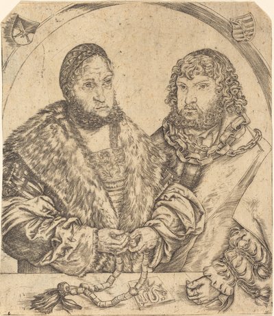 Frederick the Wise and John the Constant of Saxony by Lucas Cranach the Elder