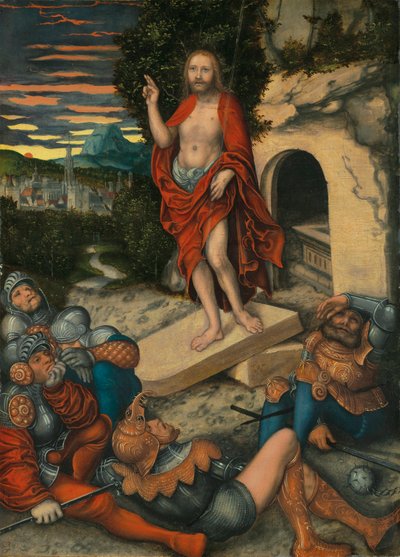 The Resurrection of Christ by Lucas Cranach the Elder