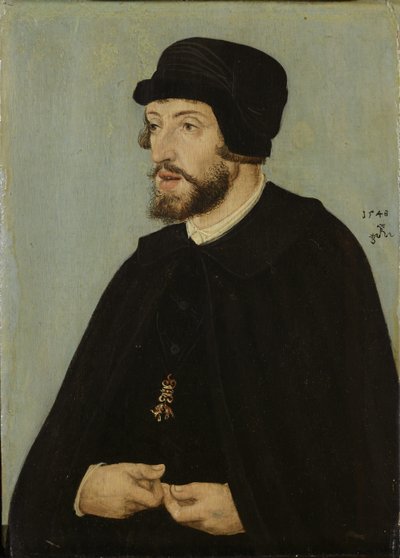Portrait of Ferdinand I, Holy Roman Emperor by Lucas Cranach the Elder