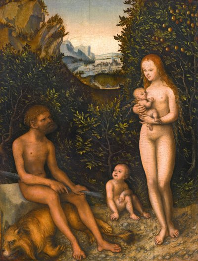 The Faun Family by Lucas Cranach the Elder