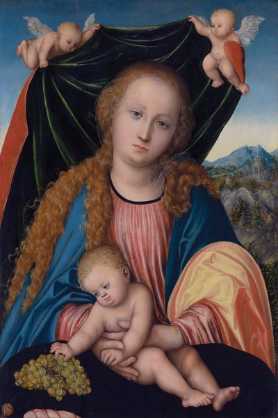 Virgin and Child by Lucas Cranach the Elder