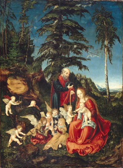 Rest on the Flight to Egypt by Lucas Cranach the Elder