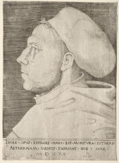 Martin Luther by Lucas Cranach the Elder