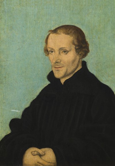Portrait of Philipp Melanchthon by Lucas Cranach the Elder