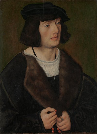 Portrait of a Man with a Rosary, ca. 1508 by Lucas Cranach the Elder