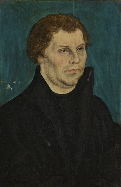 Portraits of Martin Luther and Katharina von Bora by Lucas Cranach the Elder