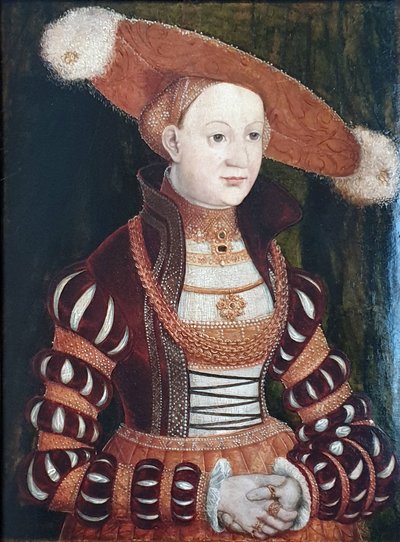 Princess Magdalena of Brandenburg by Lucas Cranach the Elder