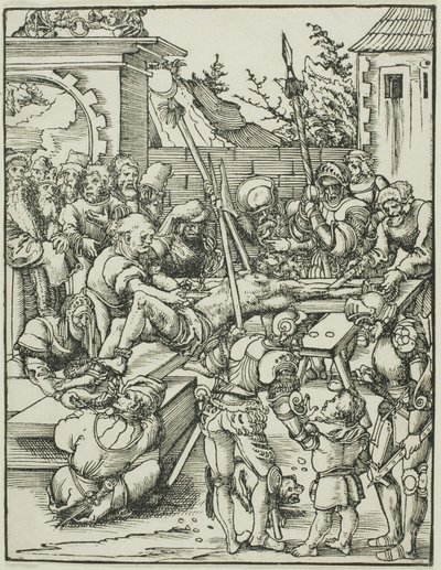 Saint Bartholomew, from The Martyrdom of the Apostles by Lucas Cranach the Elder
