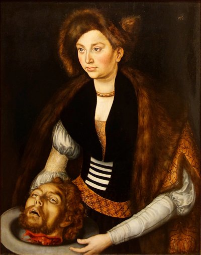 Salome with the Head of St. John the Baptist by Lucas Cranach the Elder