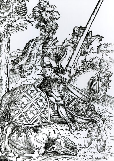 St. George on Horseback, 1507 by Lucas Cranach the Elder