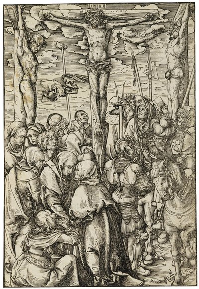 The Crucifixion by Lucas Cranach the Elder