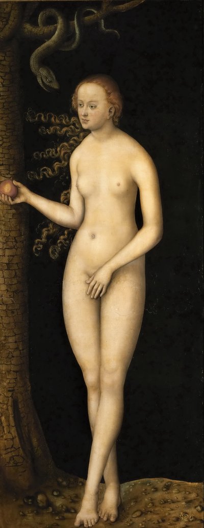 The Fall of Man by Lucas Cranach the Elder
