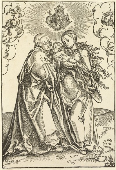 The Virgin and Child with Saint Anne by Lucas Cranach the Elder