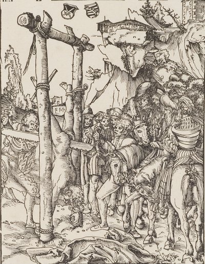 Sawing of Saint Simon the Zealot by Lucas Cranach the Elder