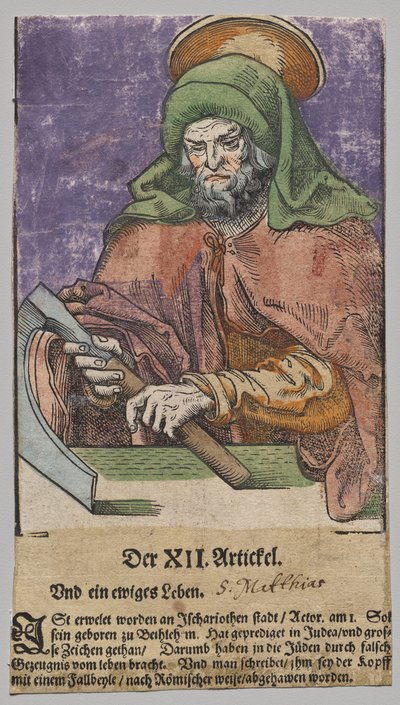 Matthias by Lucas Cranach the Elder, After