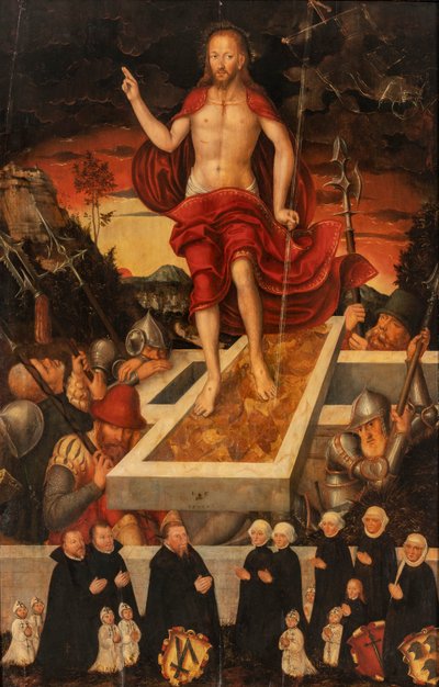 The Resurrection of Christ by Lucas Cranach the Younger