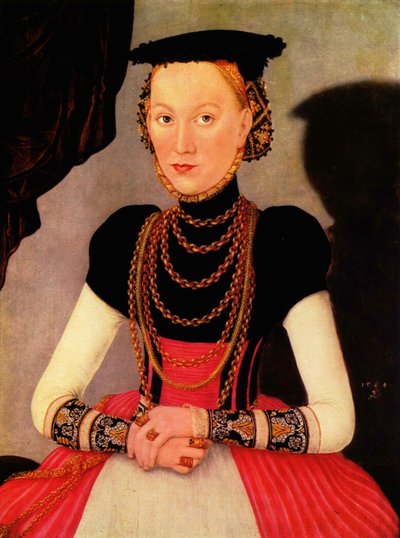 Female Portrait / Portrait of a Woman by Lucas Cranach the Younger