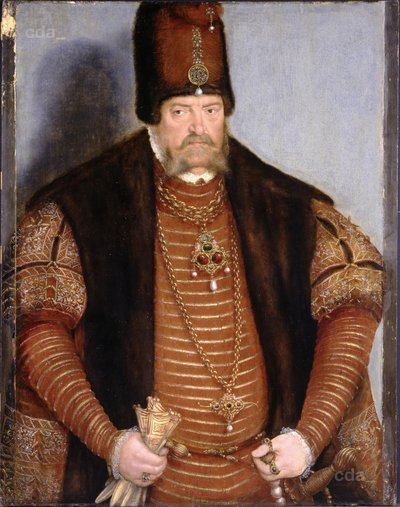 Portrait of Elector Joachim II of Brandenburg by Lucas Cranach the Younger