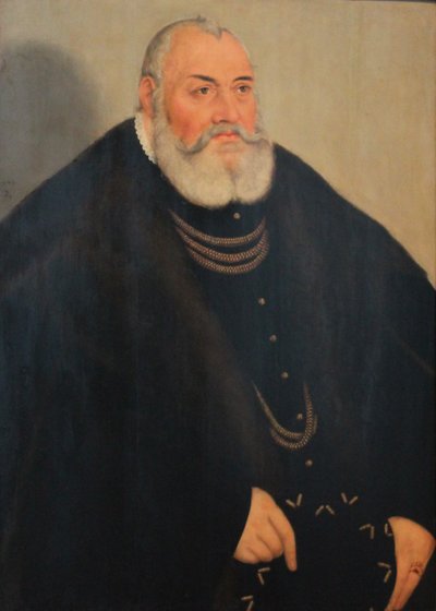 Portrait of George the Pious of Brandenburg-Ansbach by Lucas Cranach the Younger