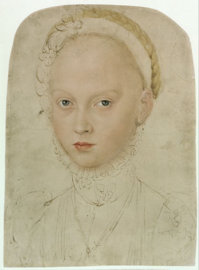 Portrait of Princess Elisabeth of Saxony by Lucas Cranach the Younger