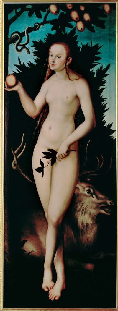 Eva by Lucas the Elder Cranach