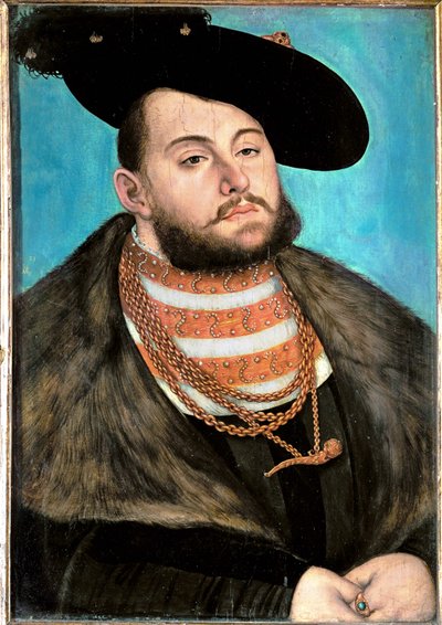 Johann Friedrich the Magnanimous, Elector of Saxony by Lucas the Elder Cranach