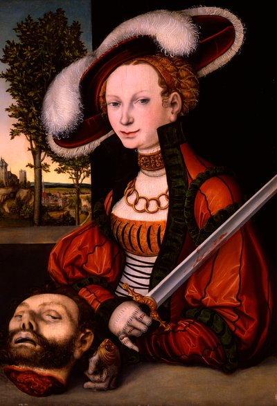 Judith with the Head of Holofernes by Lucas the Elder Cranach