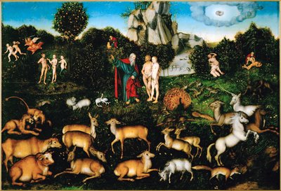 Paradise by Lucas the Elder Cranach