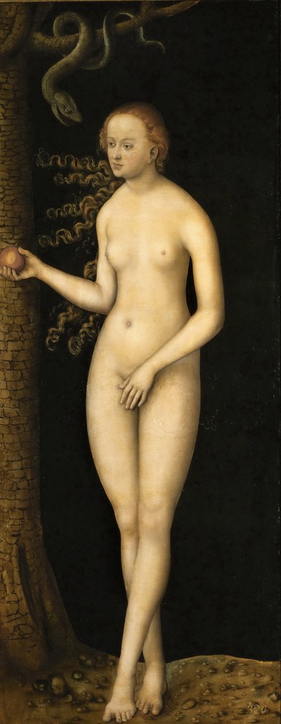 The Fall of Man: Eve by Lucas the Elder Cranach