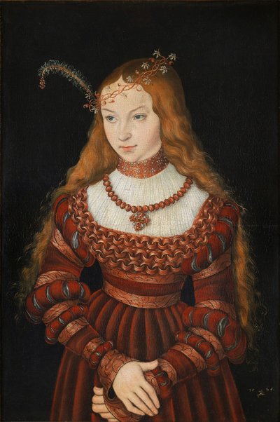 Sibylle of Cleves by Lucas the Elder Cranach