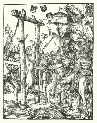 Simon, from the Martyrdom of the Twelve Apostles by Lucas the Elder Cranach