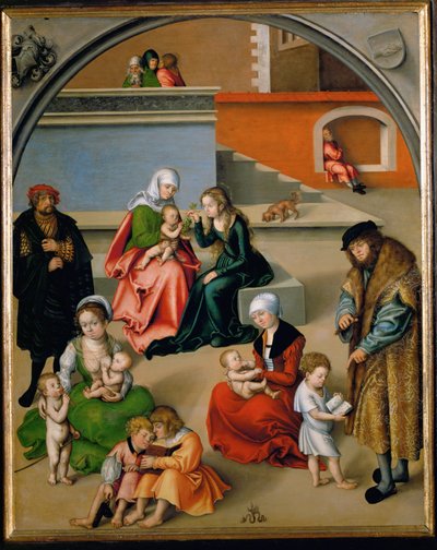 The Holy Kinship by Lucas the Elder Cranach