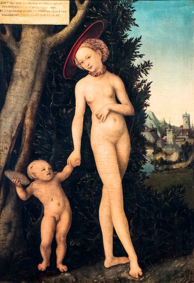 Venus and Cupid Stealing Honey by Lucas the Elder Cranach