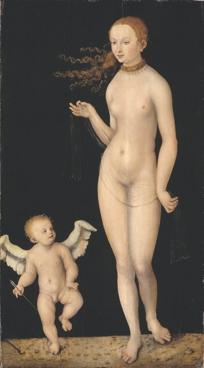 Venus and Cupid by Lucas the Elder Cranach