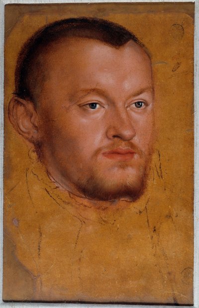 Portrait of Duke Augustus of Saxony by Lucas the Younger Cranach