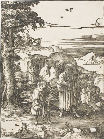 Abraham and Isaac by Lucas van Leyden