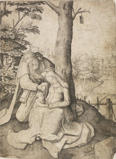 The Baptism of the Eunuch by Lucas van Leyden
