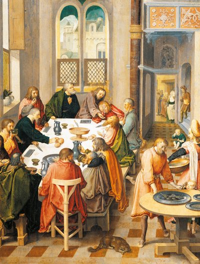 Last Supper, by Lucas van Leyden by Lucas van Leyden