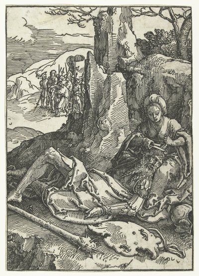 Samson and Delilah by Lucas van Leyden