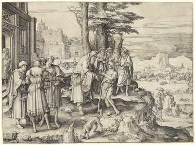 The Return of the Prodigal Son by Lucas van Leyden