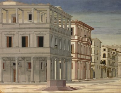 View of an Ideal City, or The City of God (detail) by Luciano Laurana