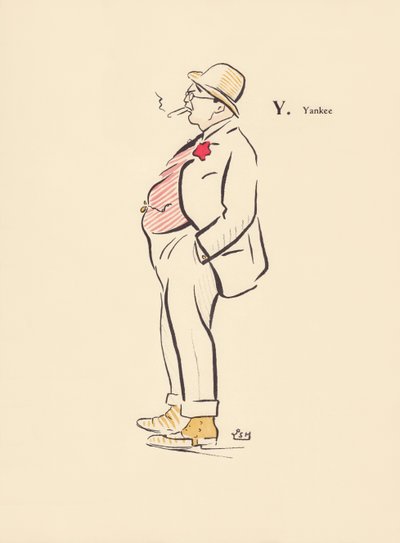 Y. Yankee by Lucien L. (active 1904) Henreaux