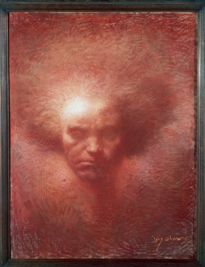 Portrait of Ludwig van Beethoven by Lucien Levy Dhurmer