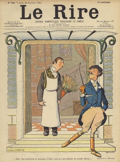 Illustration for Le Rire by Lucien Metivet