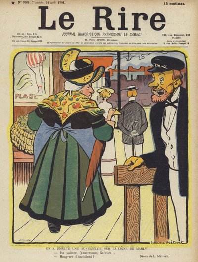 Illustration for Le Rire by Lucien Metivet