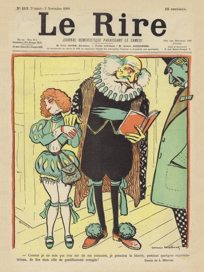 Illustration for Le Rire by Lucien Metivet