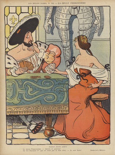 Illustration for Le Rire by Lucien Metivet