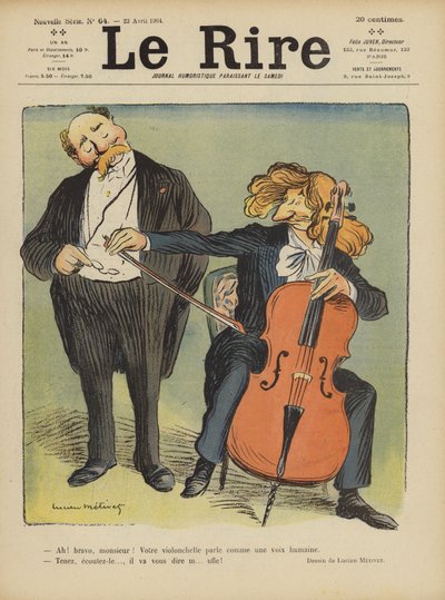 Illustration for Le Rire by Lucien Metivet