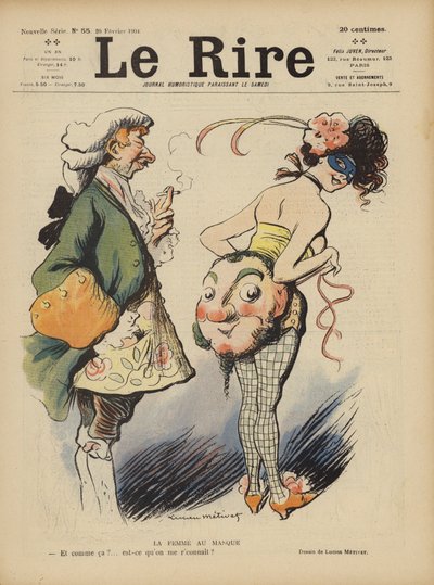 Illustration for Le Rire by Lucien Metivet