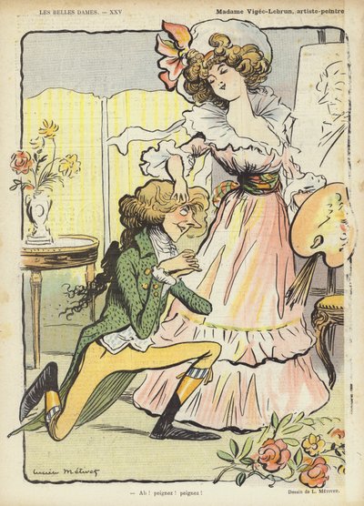 Illustration for Le Rire by Lucien Metivet